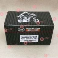 IGNITION KEY SWITCH SET - DEMAK - MATRIX SPORT / Z (NK)