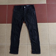 Global work skinny black trousers M