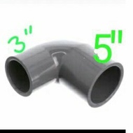 3 inch to 5 inch and 3x4 combination elbows