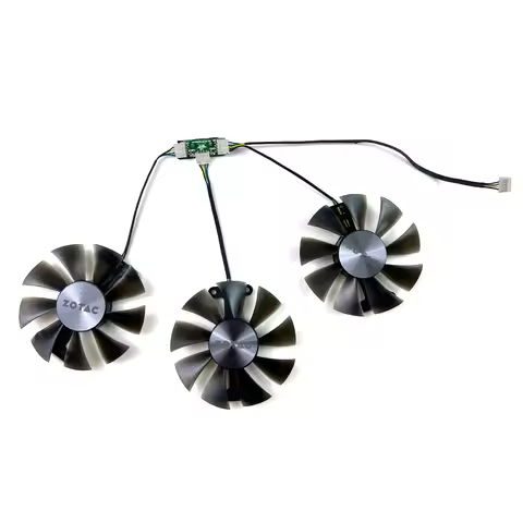 NEW DIY Cooling Fan For For ZOTAC GTX980Ti 980 Ti AMP 970 GTX TITAN X ARCTICSTORM Graphics Video Car