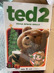 MEGA SPACE MOLLY熊麻吉2（泰迪熊、Ted2) 400%全新未拆