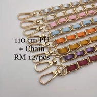 Tali Bag_110cm PU + Gold Chain