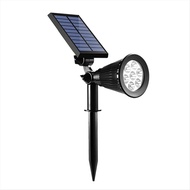 Solar Lamp Outdoor Lights Changing Ground Gardening Garden Light Waterproof Landscape Spotlights Gar