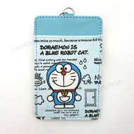 Doraemon Blue Robot Cat Ezlink Card Holder with Keyring