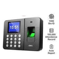 MESIN DELI Fingerprint Attendance Machine Fingerprint Time Attendance 3960