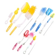 Bottles and Teats Brush Set 5 in 1 Bottle Teat Cleaning Baby Bottle Brush Berus Botol Susu