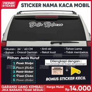 Car Glass Custom Name Sticker Cutting Sticker