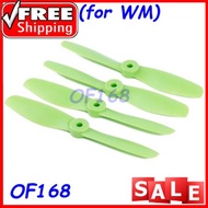 2 PAIR 5045 CCW CW PROPELLER PROP BLADE ACCESSORY FOR MINI MULTIROTOR (GREEN)