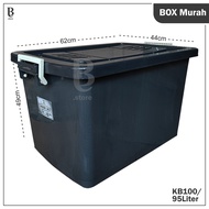 OBRAL Container Box Jumbo Besar 150 Liter dengan Roda 130  95 82 75 52 L Kotak Penyimpanan Serbaguna