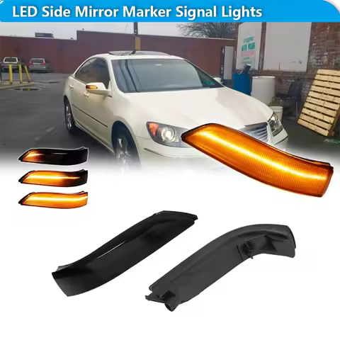 For Honda Accord CP1/CP2/CP3 2008-2013 For Acura RL (KB1/2) 2005-2009 Dynamic LED Car Front Side Vie