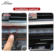 HB CD digital player control button cover decoration for BMW F30 F80 F31 F32 F33 F35 2013-18 1/2/3/4