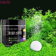 CAUSI 120PCS CO2 Tablet, Tablets Form Diffuser Tablets Carbon Dioxide Generator, Aquarium Equip Carb