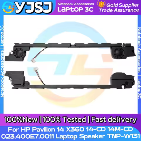 100%New For HP Pavilion 14 X360 14-CD 14M-CD TNP-W131 Laptop Bulit-in Speaker 023.400E7.0011 High Qu