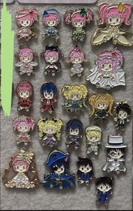 守護甜心 日奈森亞夢 幾斗  歌唄 名偵探柯南 柯南 基德 新一 金屬徽章 襟章 同人製 周邊 動漫