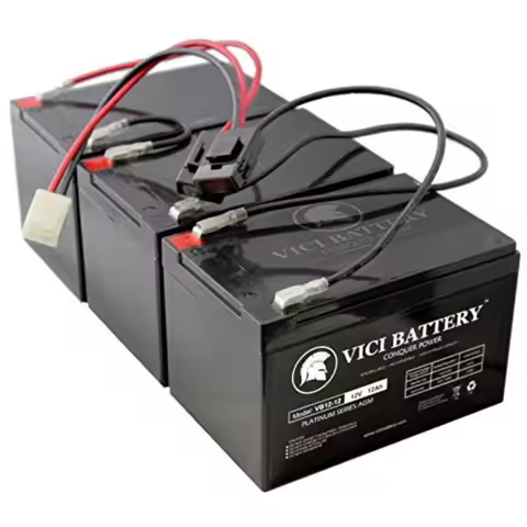 For Razor 36 Volt 12 AH MX500 MX650 versions 17 Crazy Cart XL Includes Battery Wire Harness and 12V