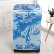 Washing machine cover waterproof  home Scandinavian printing pattern  dustproof oil resistant dirty 