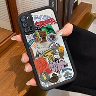 OPPO A52 OPPO A72 OPPO A92 Case Casing Icon circular pattern Silicone Protective Cesing Jingmian Mob