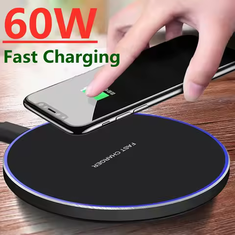 15W Wireless Charger Fast Charging for iPhone 15 14 13 X XR XS Max 8 for Samsung S10 S20 Note 10 20 