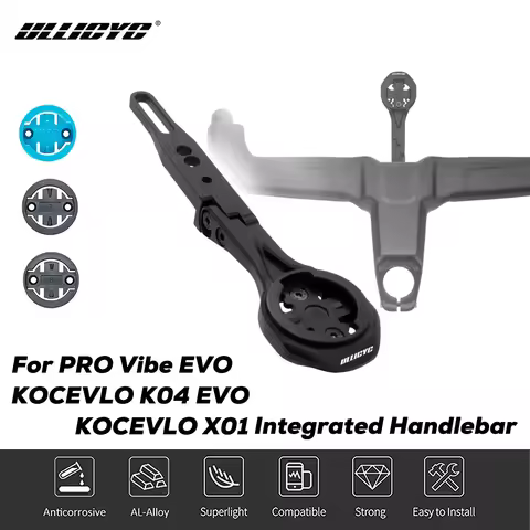 ULLICYC Computer Mount For Canyon Aeroad/ KOCEVLO X01/ Wilier Filante Integrated Handlebar Compatibl
