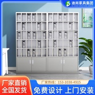 HY-D Dishang Stainless Steel Cupboard File Cabinet201/304Stainless Steel Staff Tea Cup Cabinet Locker Cupboard with Lock