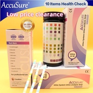 ACCUFAST 100Pcs 11-in-1 Urine Test Strips Urinalysis Dipstick Home Health Check Kit