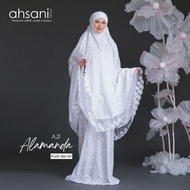 Mukena Alamanda A.21 Full Cotton Bordir By Ahsani