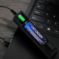 18650 Battery Charger 26650 Battery USB Single Slot Smart Multifunctional Strong Light Flashlight Un
