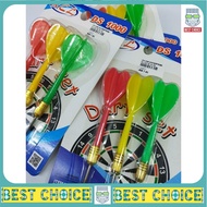 Buah dart RCL DS 1000 DART STEEL TIPS DART FLIGHT HARROW/DART SET/DART PIN (3pcs per set)