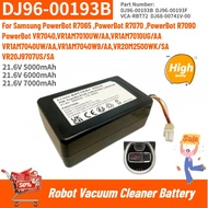 New DJ96-00193B High Quality Battery 21.6V 7000mAh for Samsung PowerBot VR7000 R7040 R7065 R7070 R70