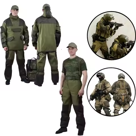 Russian GORKA 4 Combat Suit Men's Tactical Uniform Set Wear-resistant Training Suit Outdoor Windproo