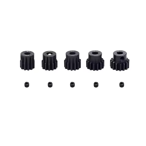 Surpass Hobby M1 M0.6 Motor Gear 32DP M0.8 Motors Metal Pinion 32P for 1/10 1/8 1/12 Rc Car 5mm Shaf