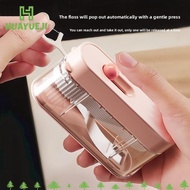 HUAYUEJI Floss Dispenser, Toothpick Supplies Protable Floss Picks Storage Box,  Small Floss Dispense
