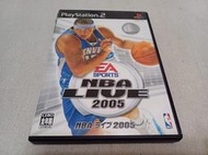 【PS2】收藏出清 SONY 遊戲軟體 美國職業籃球 NBA Live 2005 有盒無書 正版 日版現況品 請詳閱說明