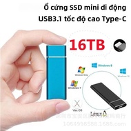 Ổ SSD Di Động Tốc Độ Cao SSD USB3.1 Để Mở Rộng Dung Lượng 16TB 14TB 10TB 8TB 4TB Giải Pháp Lưu Trữ D