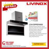 LIVINOX KITCHEN HOOD LCH-COPPER-90SS