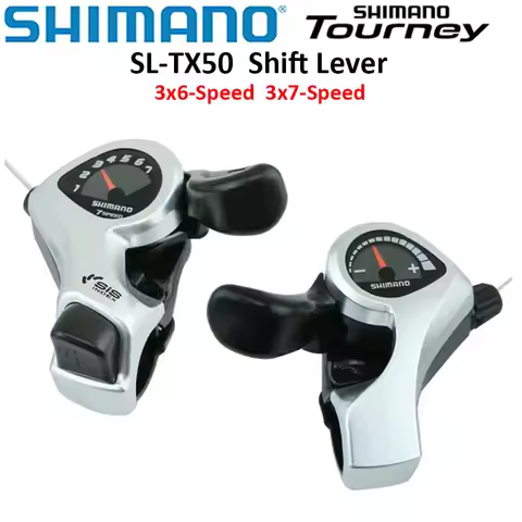 Shimano Tourney SIS SL TX50 Bicycle Shift Lever 3*6s 3*7s 3v Left 6v Right 7v 18 21 Speed pair SL TX
