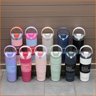 HS 900 ml 304 Stainless Steel Travel Tumbler Portable Handheld Flip Lid Insulated Water Cup HS
