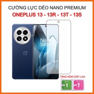 Oneplus 13, 13R, 13T, 13S flexible tempered 9H+