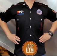 Baju Seragam Otomotif Jeep Baju Komunitas Moto GP Kemeja Bordir F1