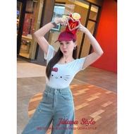 Super Kawaii Very Cute Kitty Comes With A Cool Jeans jidapa Brand size L Live 7/5/2026