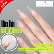 GLAMIFIQ Ultra Thin Nail Tip Extensions 100pcs Press on Nail Press On Nail