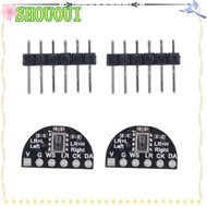 SHOUOUI 2 Sets I2S Microphone Module, I2S Interface MEMS MSM261S4030H0 Microphone Module, Electric C