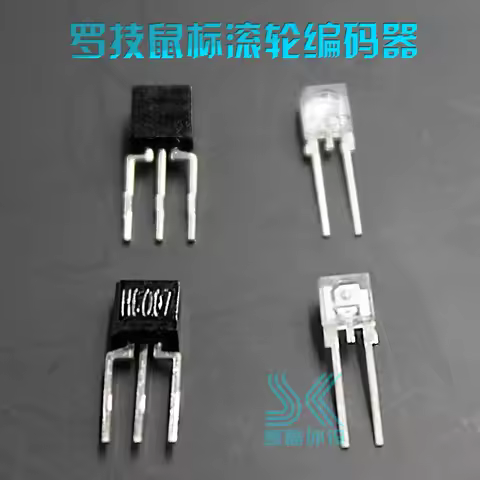 1Pair Mouse Optical Encoder for Logitech G300 s G302 G9X G500 G600 G602 G402 G700 G900 G903 M325 m50