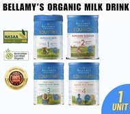 Bellamys Organic (Step 1/ Step 2/ Step 3/ Step 4) Milk Drink 900g