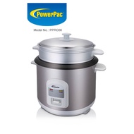 PowerPac Rice Cooker 1.5L with Steamer (PPRC66)