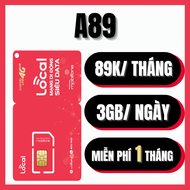 ( 1 TỶ GB INTERNET ) Bán SIM 4G Mobifone Local  A69 A79 A89 A99 A119 Data Tốc Độ Cao Xài Mạng Tẹt Ga