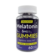 Carlyle Melatonin 6 mg 60 Tablets Low Dose | Vegetarian Non-GMO Gluten Free