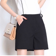 SZ9988 -M-4XL M'sia Sedia Stok Seluar Pendek Wanita  [Ready Stock Short Pants Fashion Casual 后腰松紧高腰三