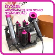 [HAEAN] Dyson Airwrap+Super Sonic Dryer Dual Stand white/metal gray color(8cells)