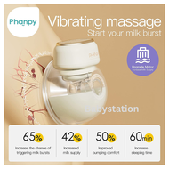 Phanpy E-Joy S2 Wearable Breast Pump Touch Screen Low Noise Hands Free Breast Pump 7 oz Capacity 20&